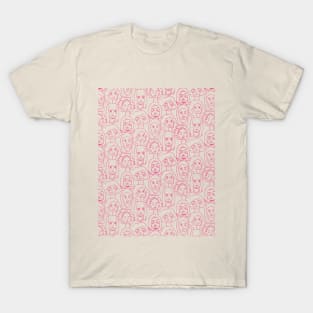 Pink female pattern design T-Shirt